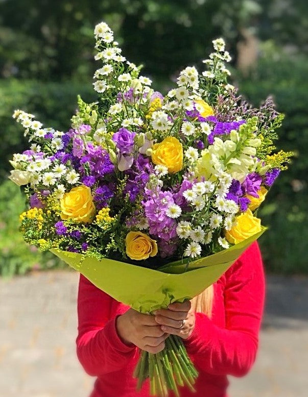 Wildflower Handtied Bouquet (P308) – Petals Florist LLC