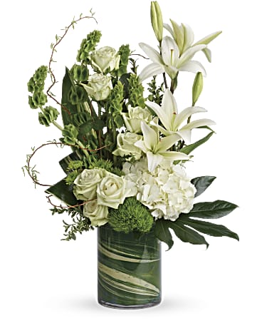 White Sympathy Vase (P404)