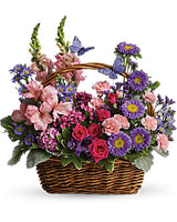 Country Basket Blooms (P212)